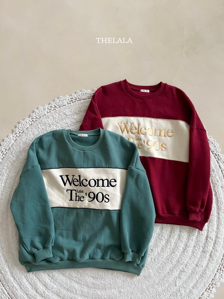 Lala - Korean Women Fashion - #momslook - Welcome Sweatshirt (MOM) - 11