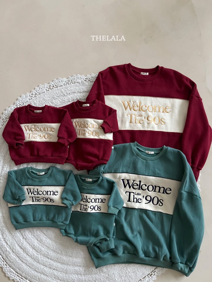 Lala - Korean Women Fashion - #romanticstyle - Welcome Sweatshirt (MOM) - 3
