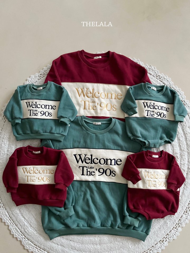 Lala - Korean Women Fashion - #romanticstyle - Welcome Sweatshirt (MOM) - 4