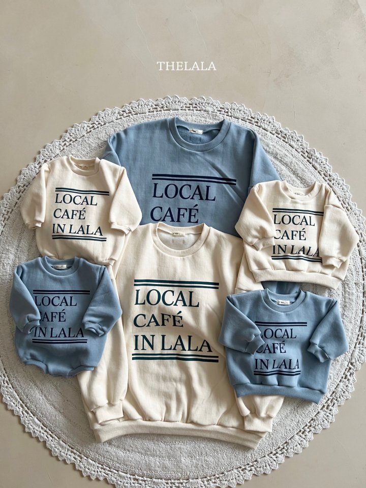 Lala - Korean Women Fashion - #womensfashion - Cafe Sweatshirt (MOM)