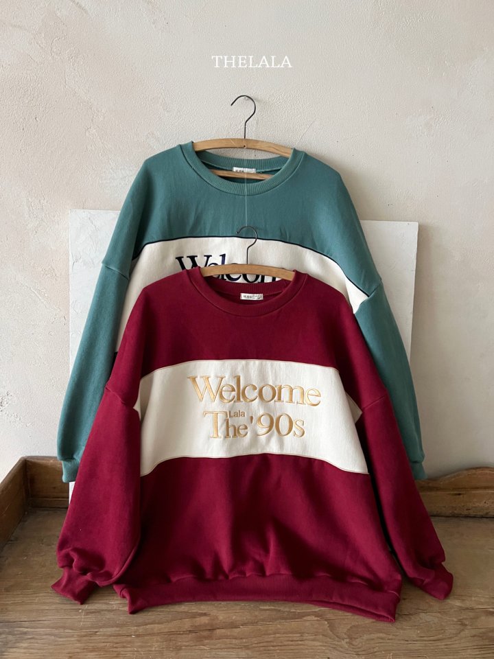 Lala - Korean Women Fashion - #womensfashion - Welcome Sweatshirt (MOM) - 10