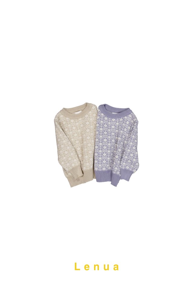 Lenua - Korean Children Fashion - #childofig - Raph Jacquard Knit - 2