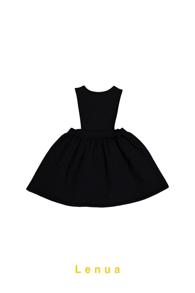 Lenua - Korean Children Fashion - #prettylittlegirls - Franc Ribbon One-piece - 4