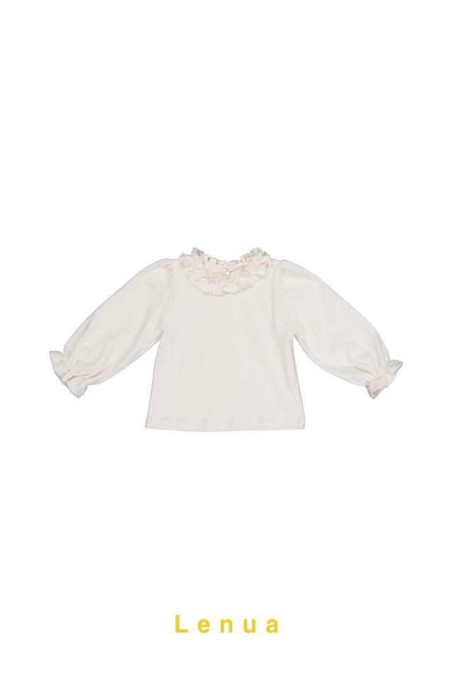 Lenua - Korean Children Fashion - #childofig - Waye Frill Tee - 3