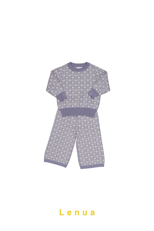 Lenua - Korean Children Fashion - #designkidswear - Raph Jacquard Pants - 5