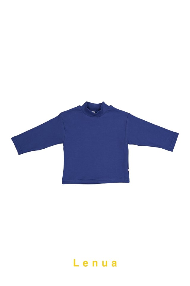 Lenua - Korean Children Fashion - #fashionkids - Hearts Half Turtleneck Tee - 4