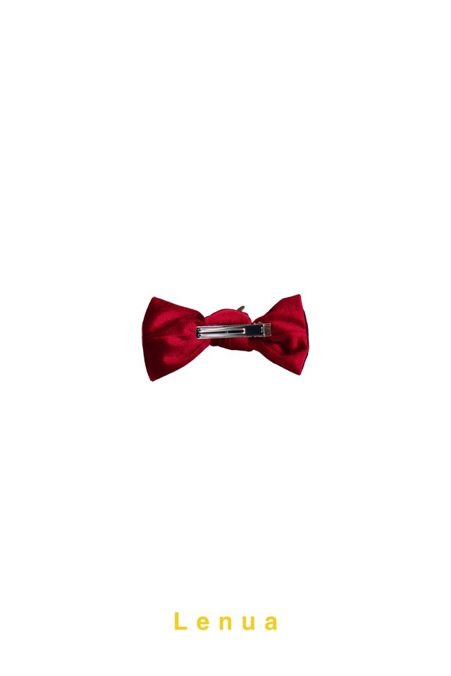 Lenua - Korean Children Fashion - #minifashionista - Franc Ribbon Hair Clip - 3