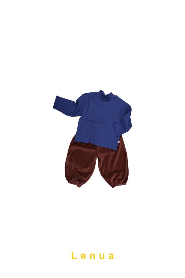 Lenua - Korean Children Fashion - #prettylittlegirls - Hearts Half Turtleneck Tee - 11