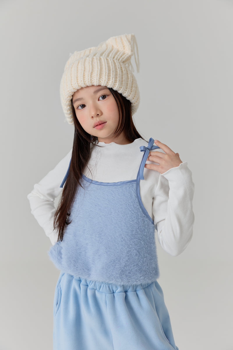 Lilas - Korean Children Fashion - #kidzfashiontrend - Duet Ribbon Wide Pants - 4