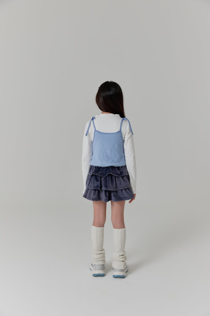 Lilas - Korean Children Fashion - #Kfashion4kids - Velour Skirt - 11