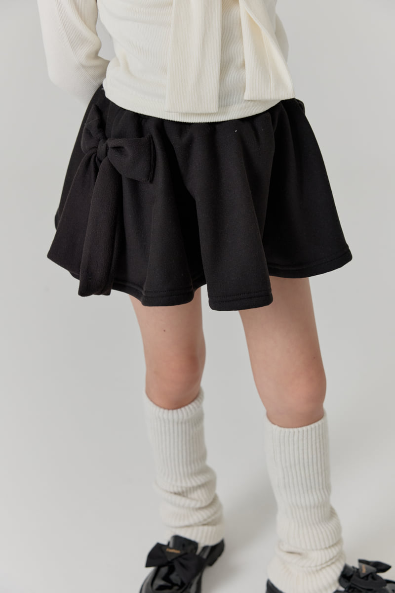 Lilas - Korean Children Fashion - #childofig - Big Ribbon Skirt - 11