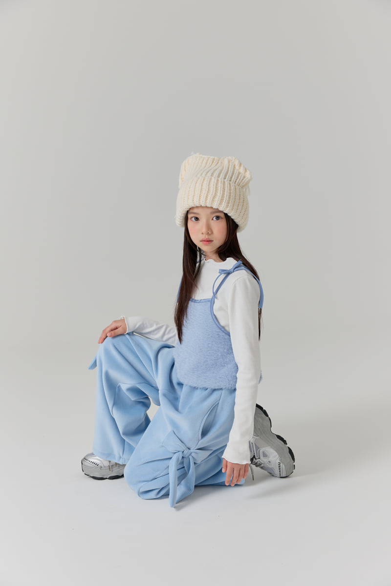 Lilas - Korean Children Fashion - #childofig - Duet Ribbon Wide Pants - 9