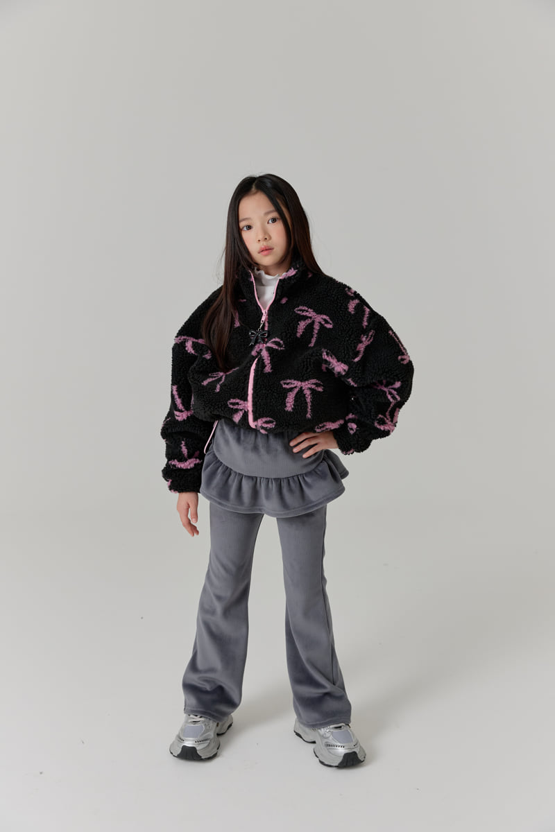 Lilas - Korean Children Fashion - #childrensboutique - Double Layer Flare Pants - 3
