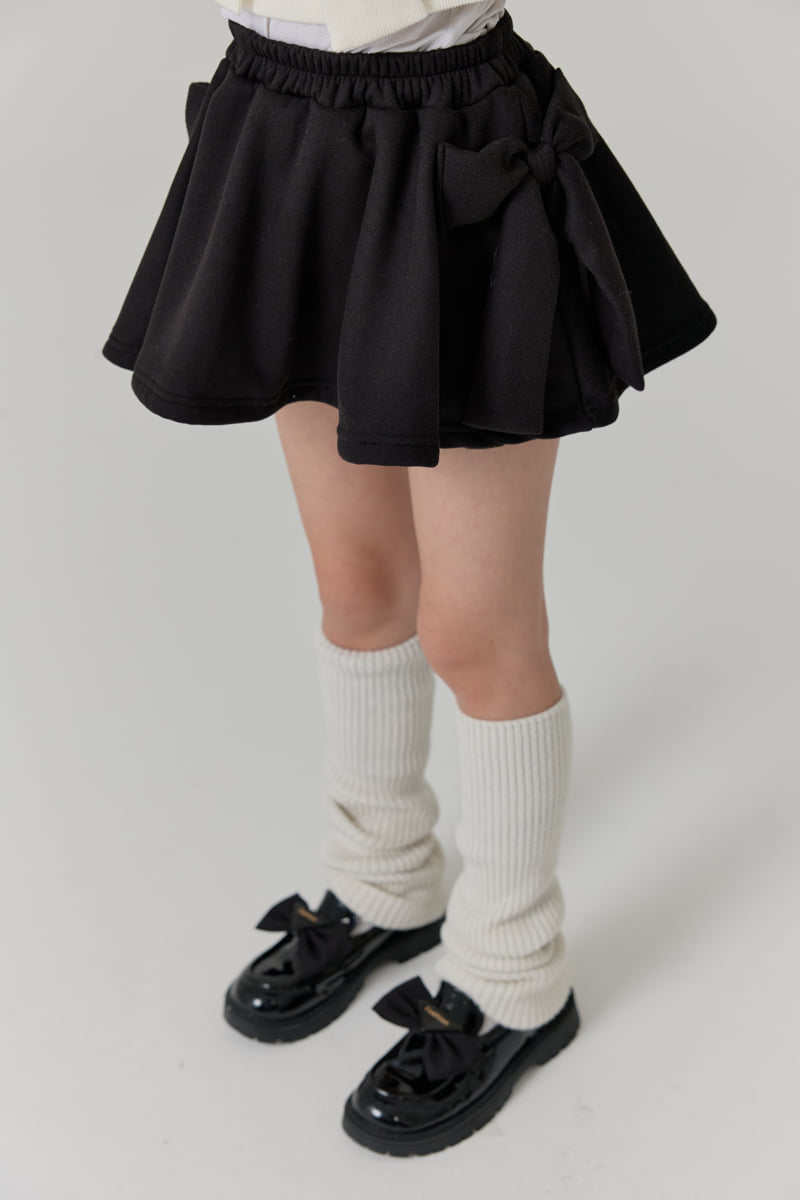 Lilas - Korean Children Fashion - #childrensboutique - Big Ribbon Skirt - 12