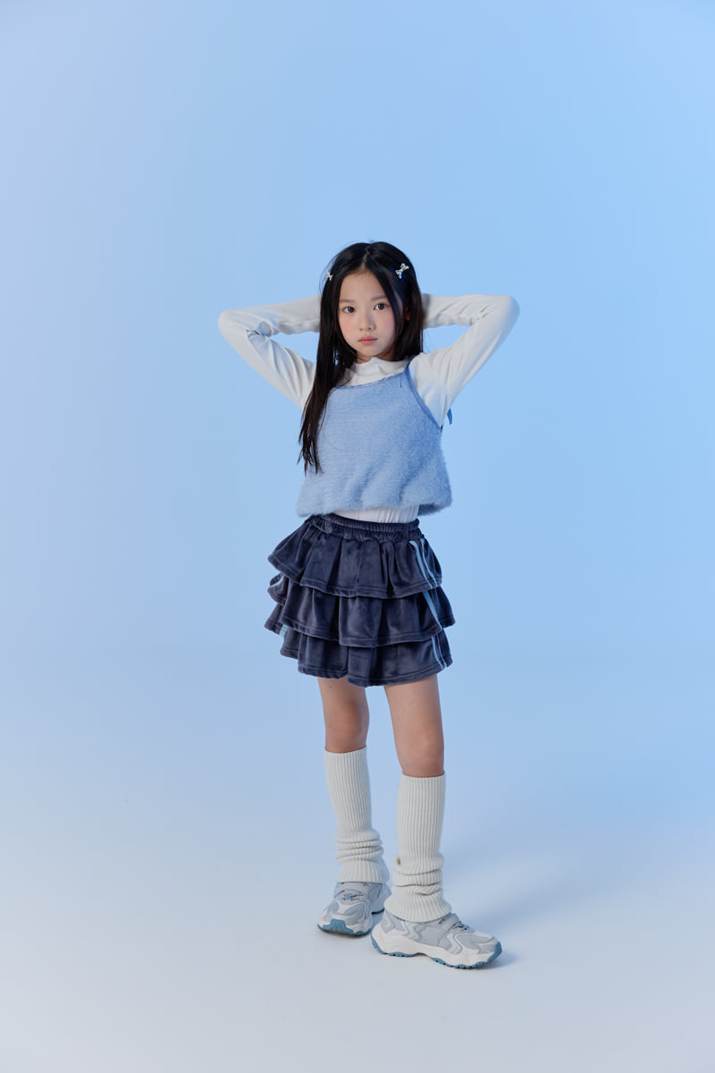 Lilas - Korean Children Fashion - #designkidswear - Angel Double Layer Tee - 9