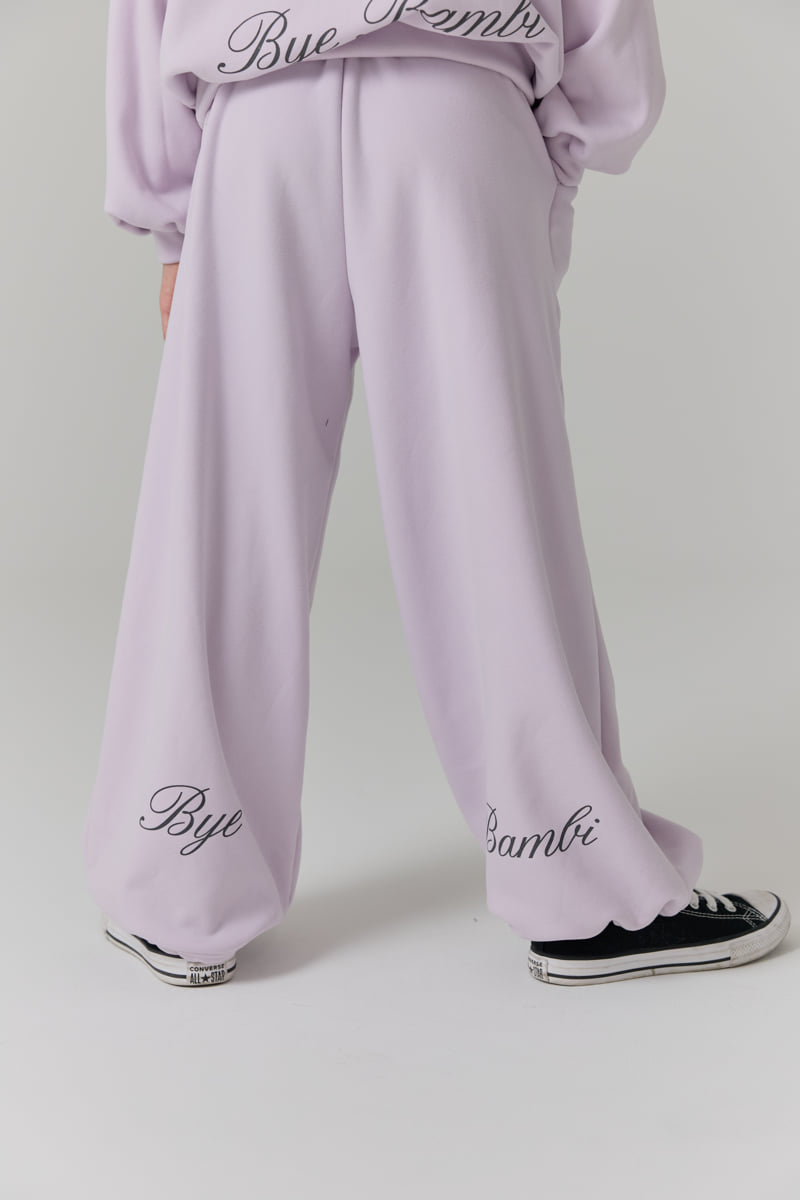 Lilas - Korean Children Fashion - #designkidswear - Bambi Wide Pants - 9
