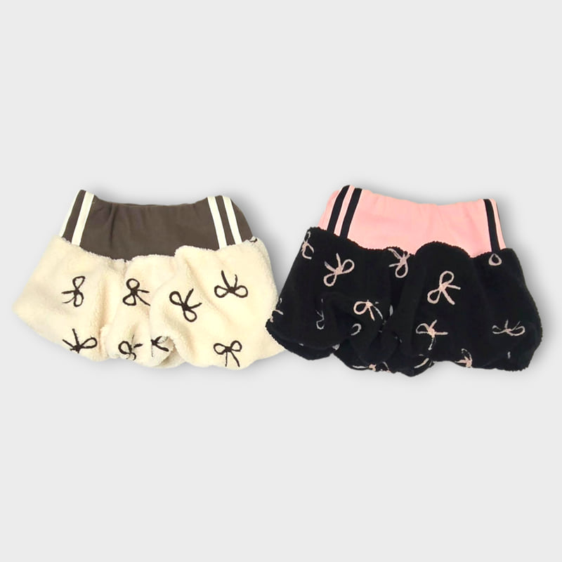 Lilas - Korean Children Fashion - #designkidswear - Ribbon Balloon Skirt