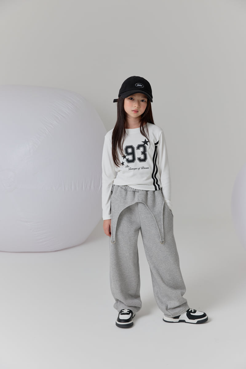 Lilas - Korean Children Fashion - #discoveringself - D Ring Double Layer Jogger Pants