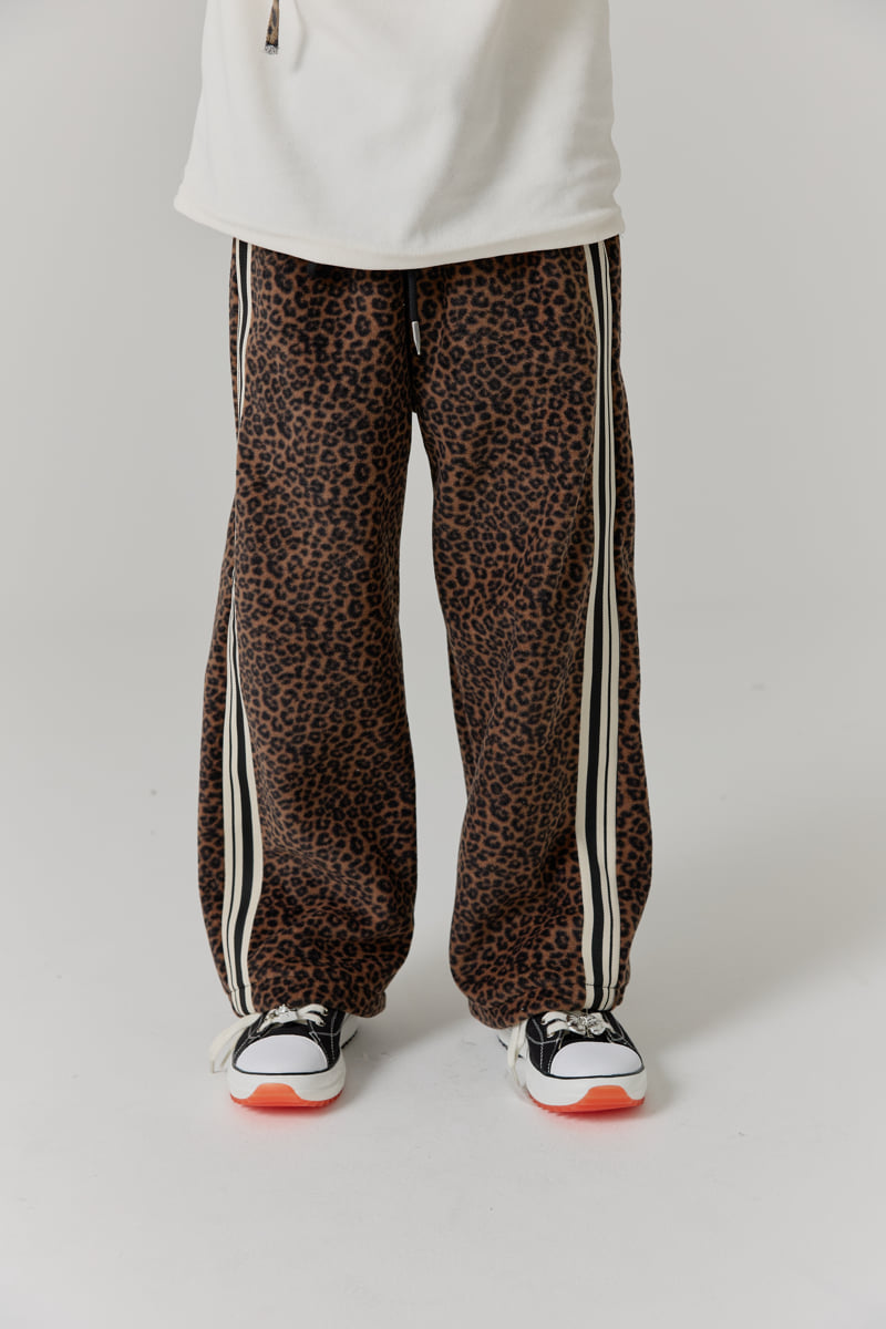 Lilas - Korean Children Fashion - #discoveringself - Leopard Jogger Pants - 5