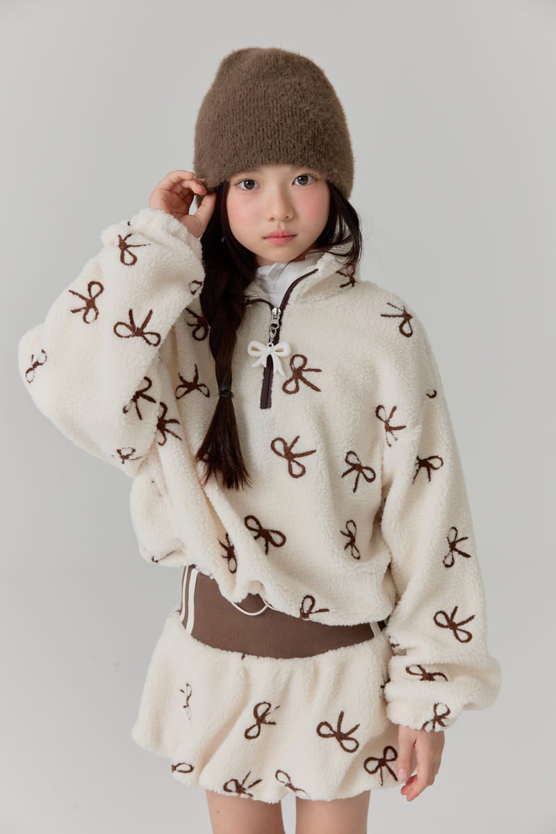 Lilas - Korean Children Fashion - #fashionkids - Ribbon Balloon Skirt - 4