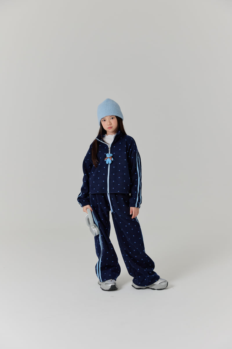 Lilas - Korean Children Fashion - #kidsshorts - Cozy Fleece Pants - 3