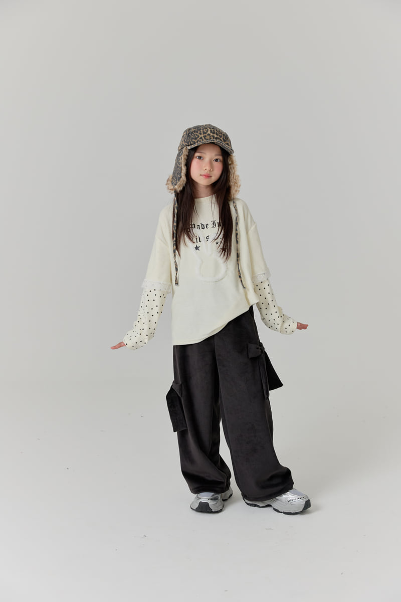 Lilas - Korean Children Fashion - #littlefashionista - Star Long Tee