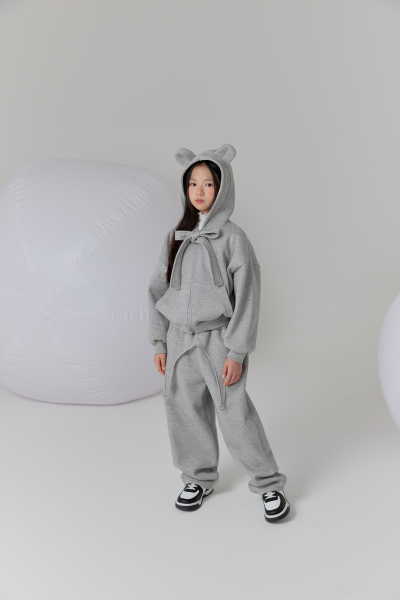 Lilas - Korean Children Fashion - #littlefashionista - Bear Hood Jacket - 9