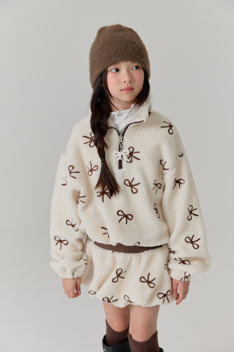 Lilas - Korean Children Fashion - #littlefashionista - Ribbon Balloon Skirt - 8