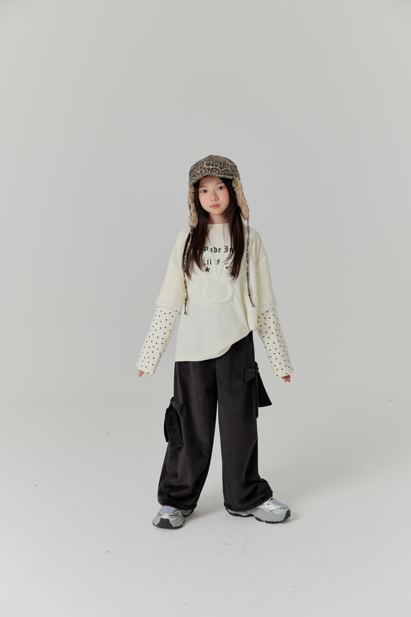 Lilas - Korean Children Fashion - #minifashionista - Star Long Tee - 4