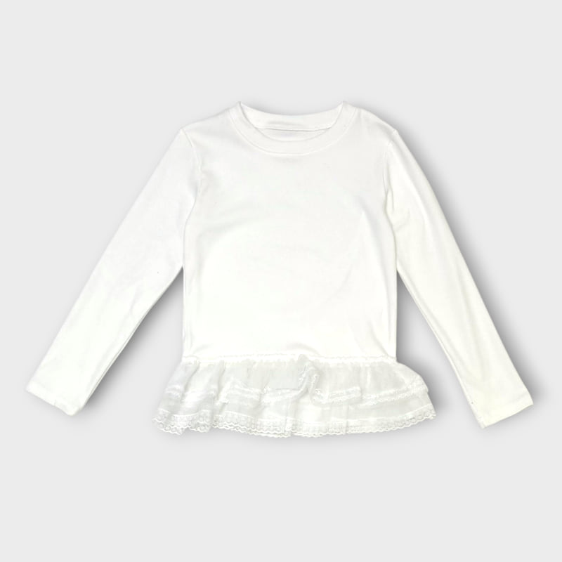 Lilas - Korean Children Fashion - #prettylittlegirls - Sweetie Lace Tee - 7