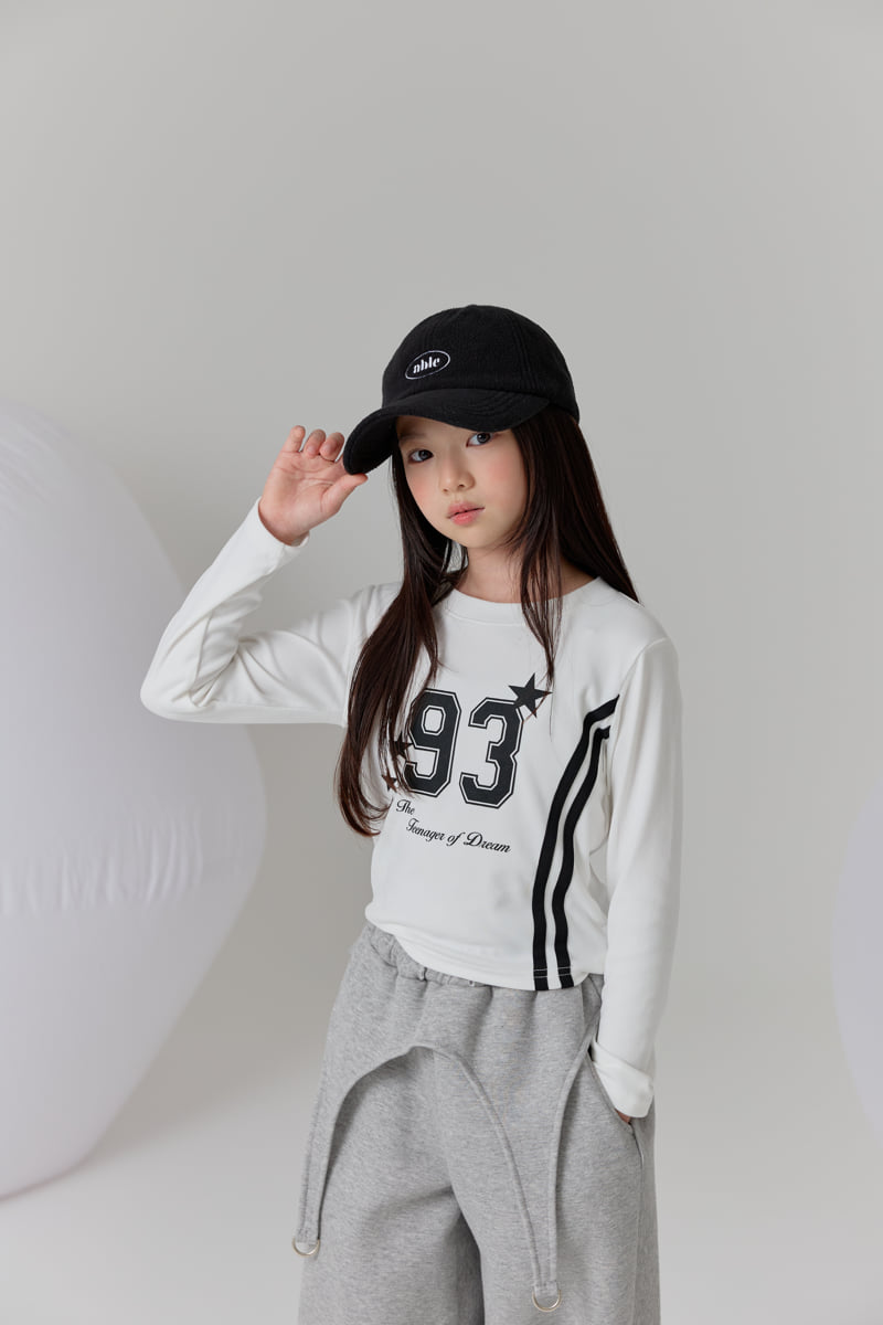 Lilas - Korean Children Fashion - #toddlerclothing - Dream Double Stripe Tee - 4