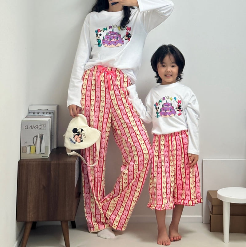 Little Rabbit - Korean Children Fashion - #prettylittlegirls - Lala Pajamas (Red) - 4