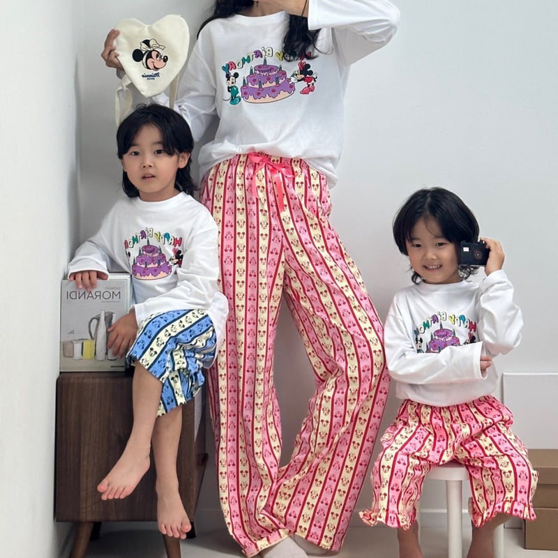 Little Rabbit - Korean Children Fashion - #todddlerfashion - Lala Pajamas (Blue) - 3