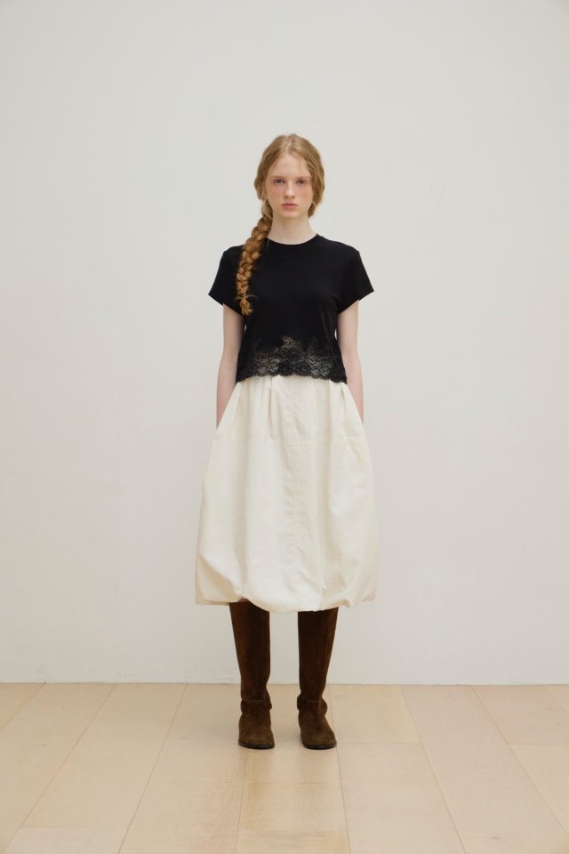 Logarden - Korean Women Fashion - #momslook - Midi Balloon Skirt - 5