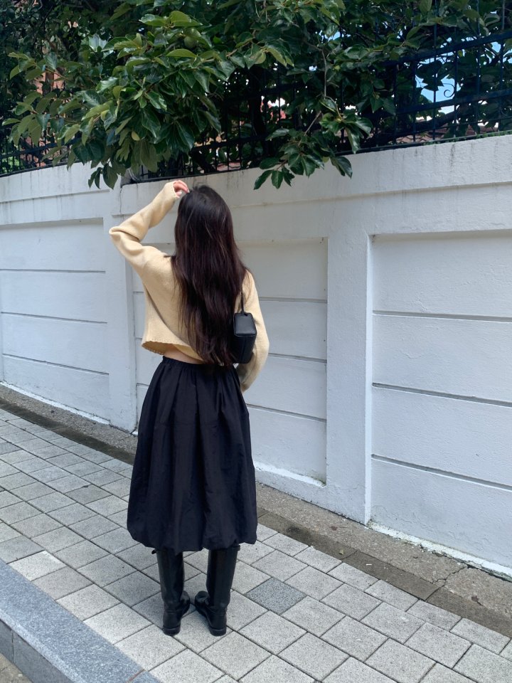 Logarden - Korean Women Fashion - #momslook - Midi Balloon Skirt - 7