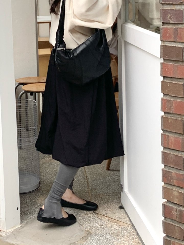 Logarden - Korean Women Fashion - #momslook - Midi Balloon Skirt - 9