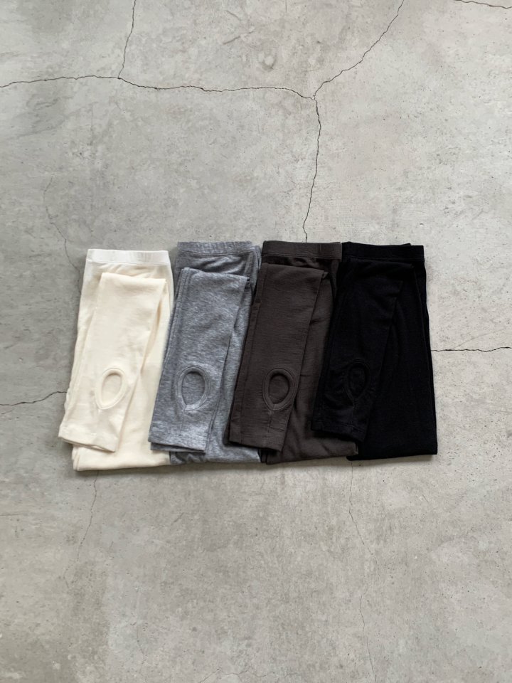 Logarden - Korean Women Fashion - #momslook - Wool Loop Leggings - 7