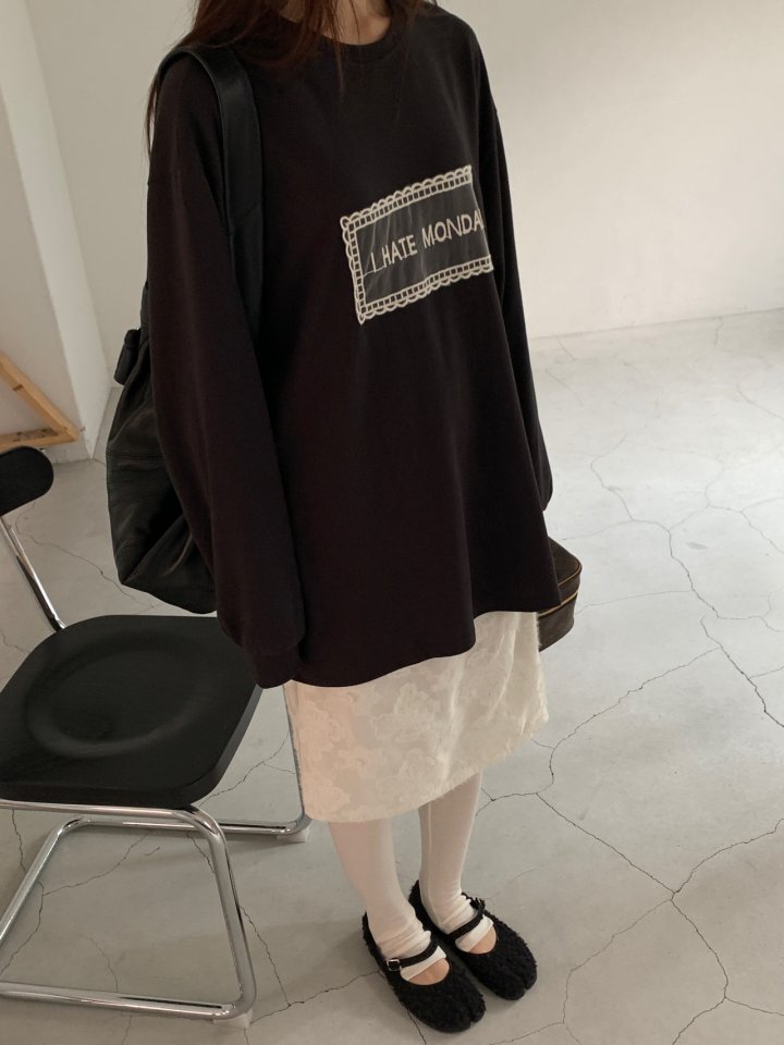 Logarden - Korean Women Fashion - #momslook - Monday Tee - 6