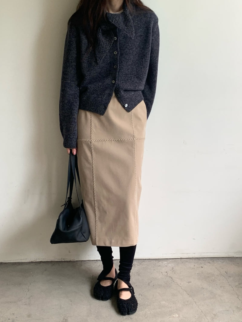 Logarden - Korean Women Fashion - #momslook - Braided Suede Skirt - 7