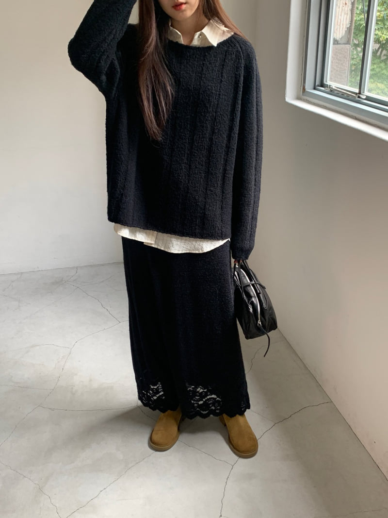 Logarden - Korean Women Fashion - #momslook - Lea Maxi Skirt - 6