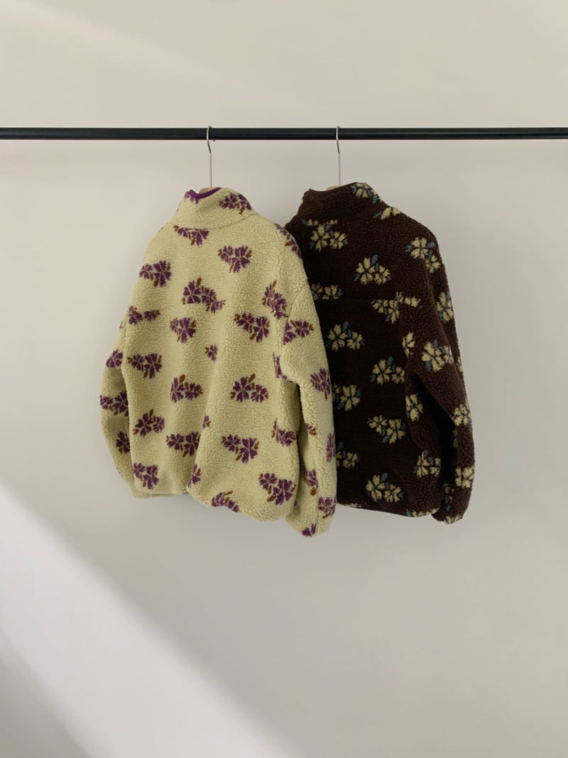 Logarden - Korean Women Fashion - #womensfashion - Pearl Fleece Jumper - 4