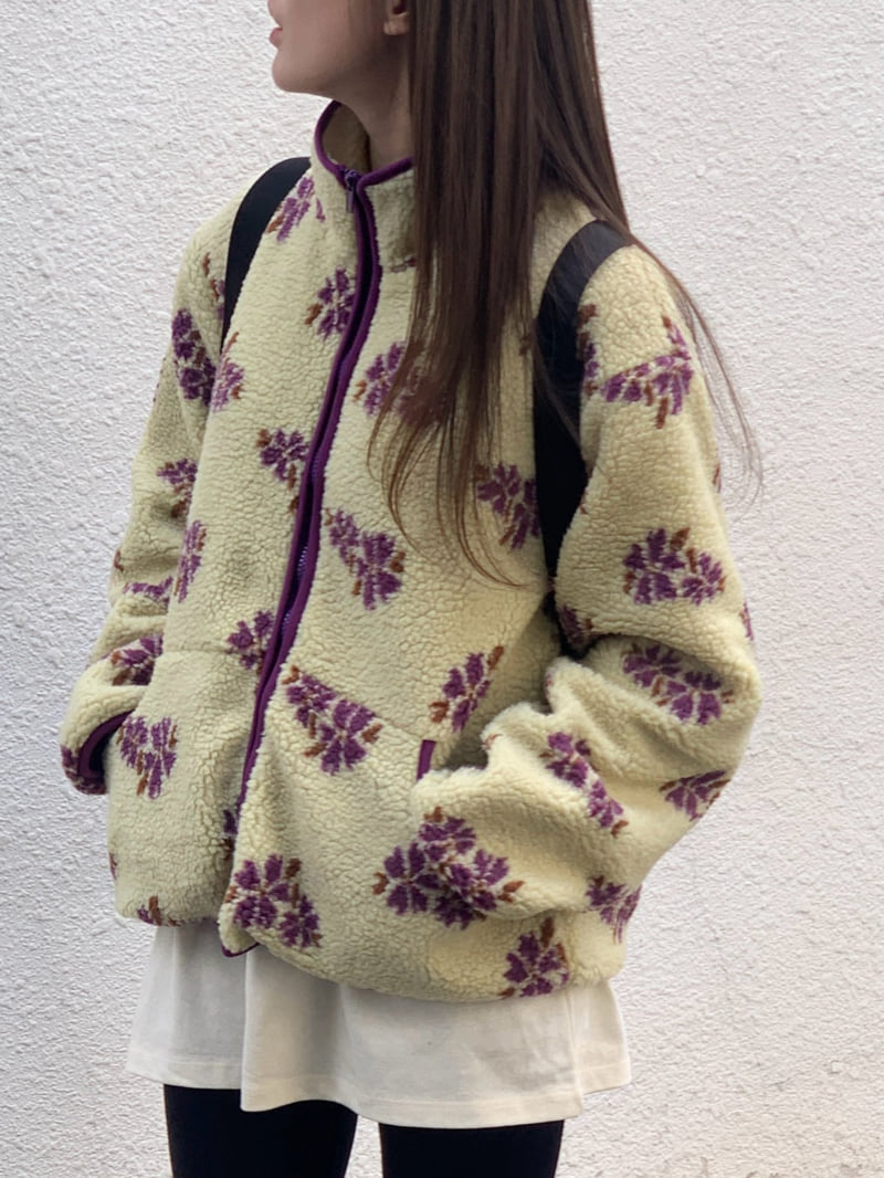 Logarden - Korean Women Fashion - #momslook - Pearl Fleece Jumper - 8
