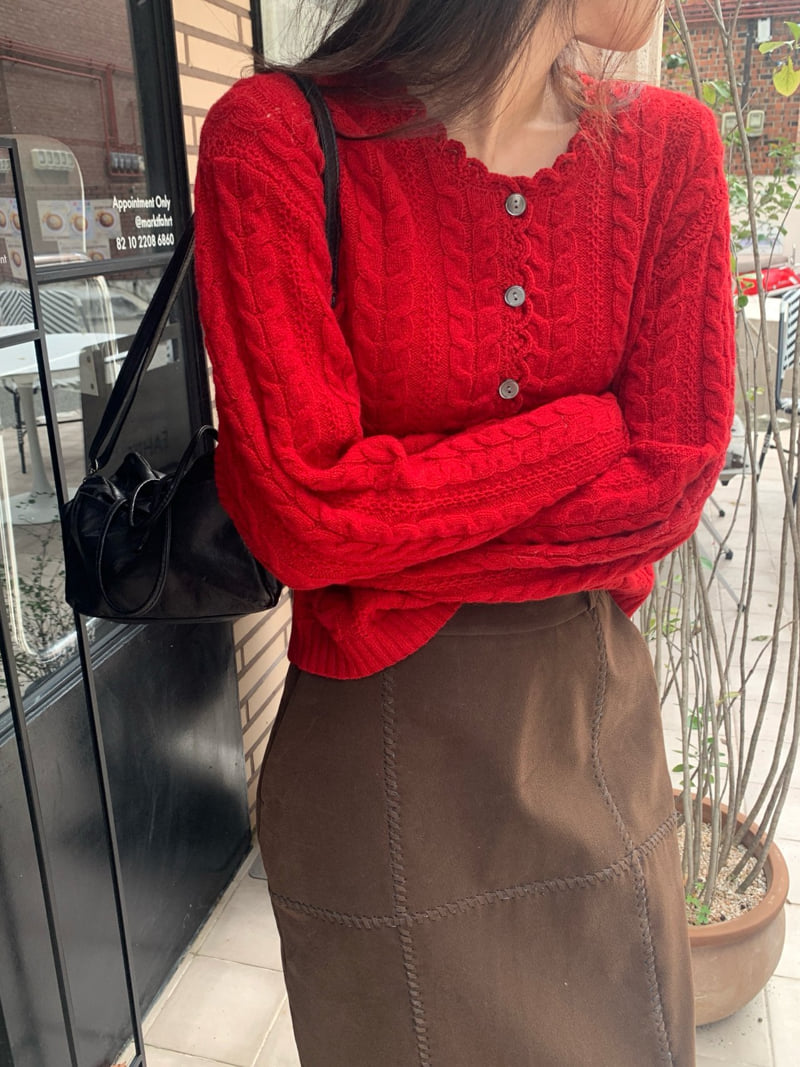 Logarden - Korean Women Fashion - #momslook - Kerry Wool Cardigan - 10