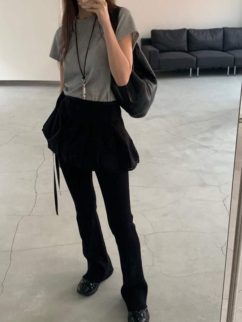 Logarden - Korean Women Fashion - #momslook - Paul Knit Pants - 7