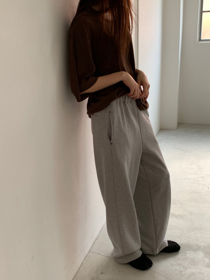 Logarden - Korean Women Fashion - #pursuepretty - Rivet Sweatpants - 3