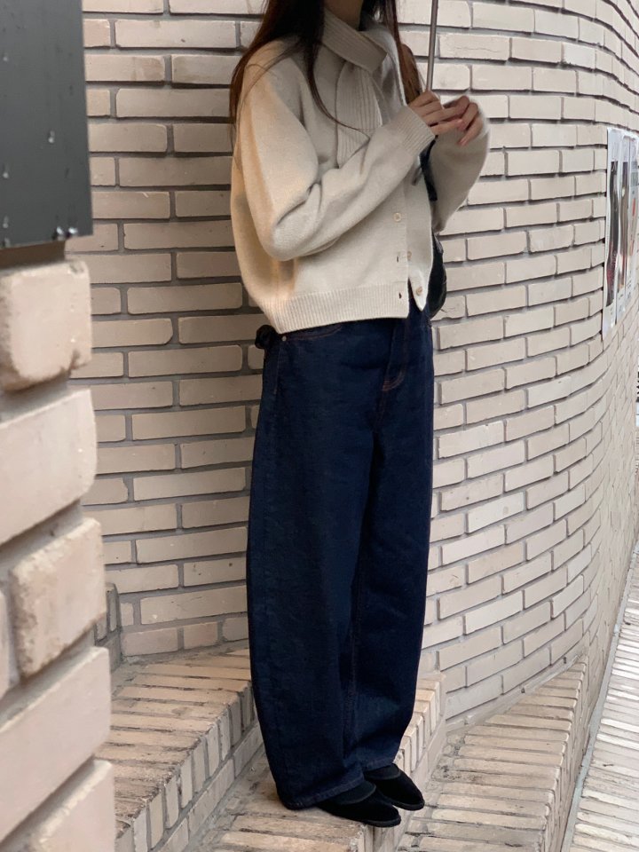 Logarden - Korean Women Fashion - #restrostyle - Yak Tie Cardigan - 8