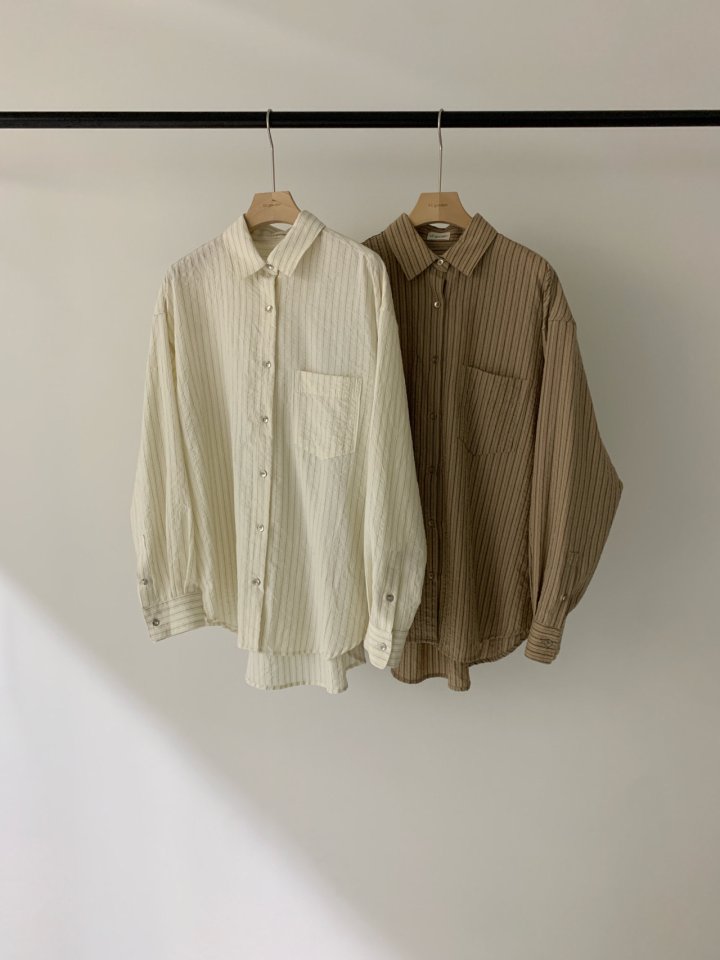 Logarden - Korean Women Fashion - #restrostyle - Pino Shirt