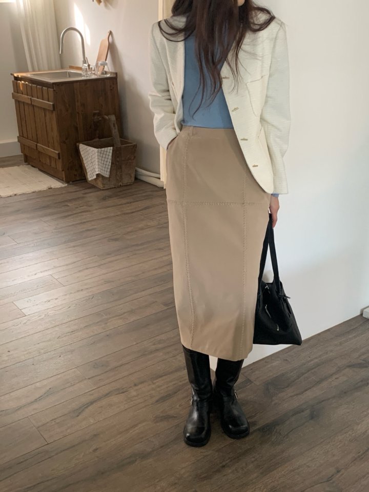 Logarden - Korean Women Fashion - #romanticstyle - V Wool Jacket - 12