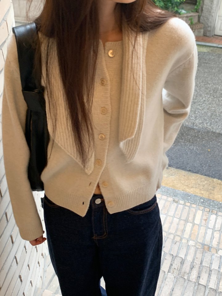 Logarden - Korean Women Fashion - #shopsmall - Yak Tie Cardigan - 10