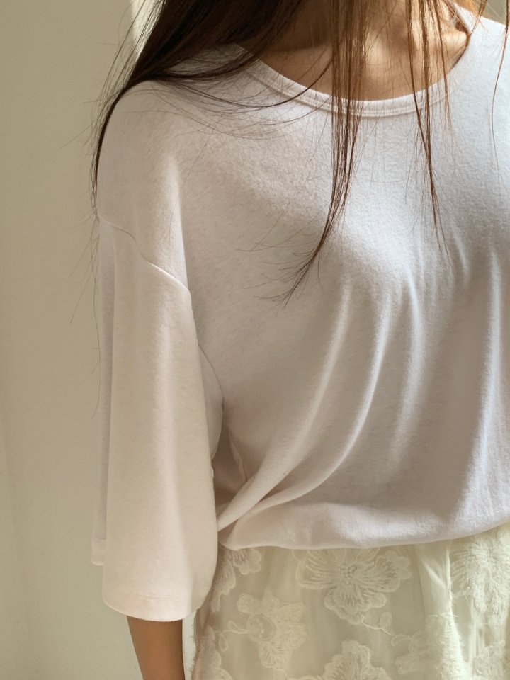 Logarden - Korean Women Fashion - #thelittlethings - Angora Slit Tee - 7